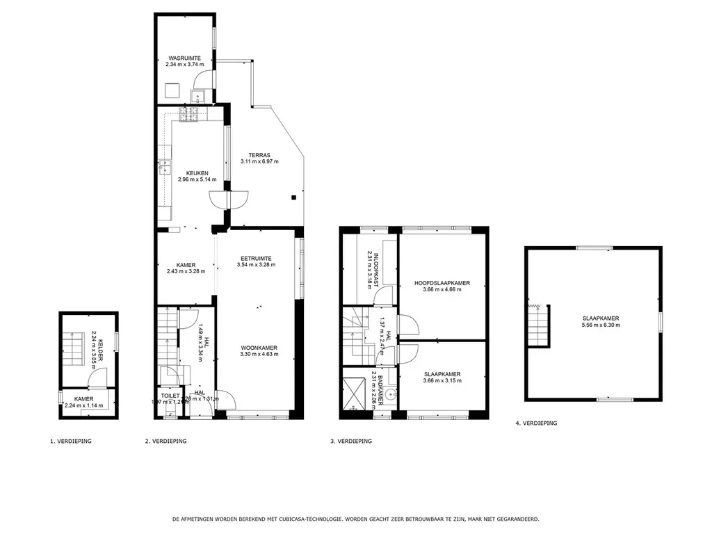 Plaan - House with Overdeck Terrace in Genk