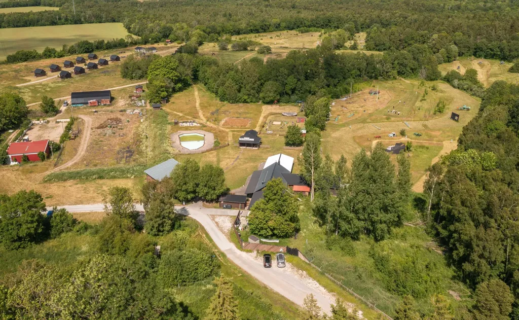 Vue aérienne - Activity Park with Stuga and Restaurant in Gotland