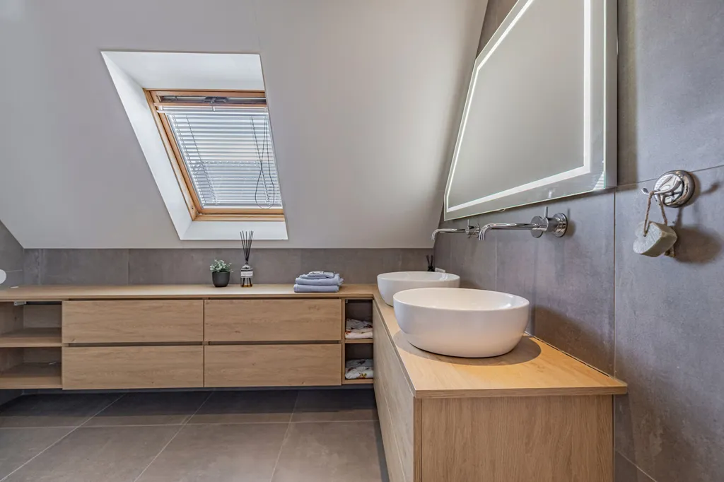 Salles de bain - Villa with Private Dock in Lemmer