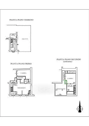 Plan - Terraced House with Balcony in Villanova d'Asti