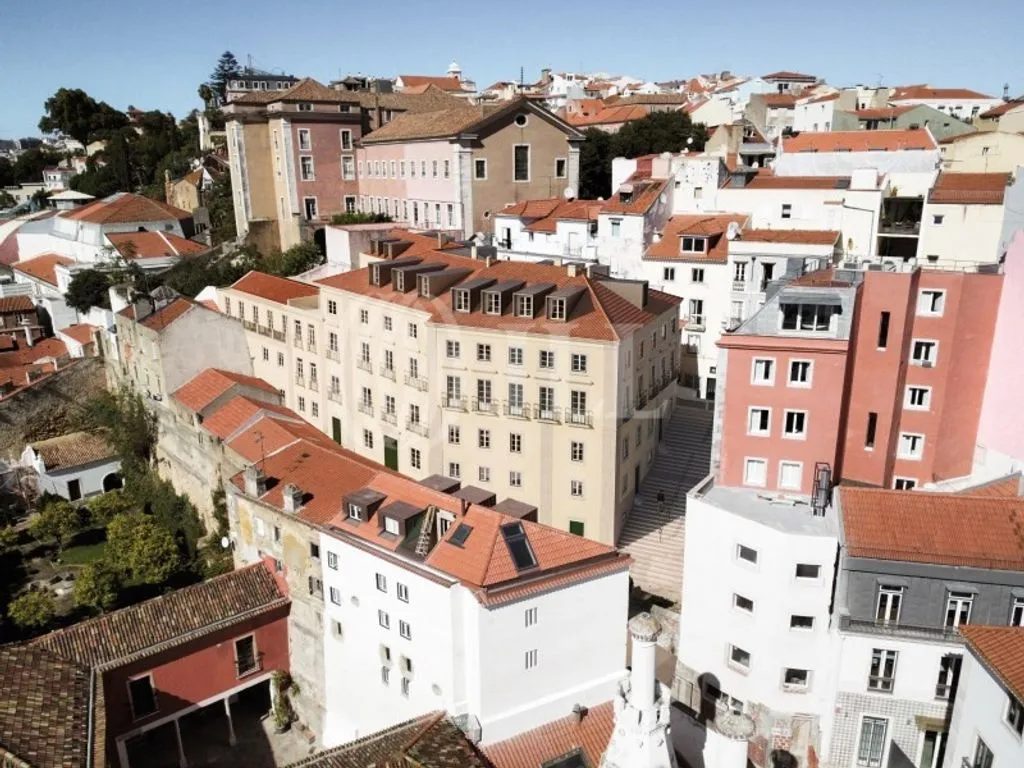 Vue aérienne - 2-Bedroom Duplex in Praca do Rossio, Lisbon