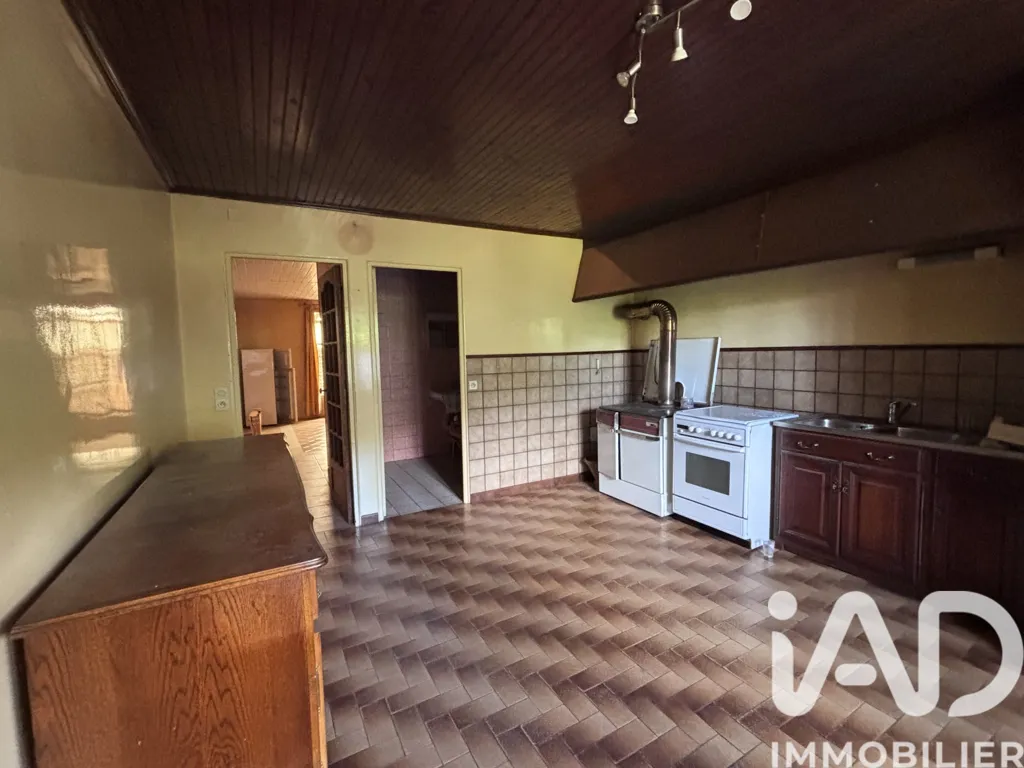 Kitchen - Village House with Terrace in Lanques-sur-Rognon