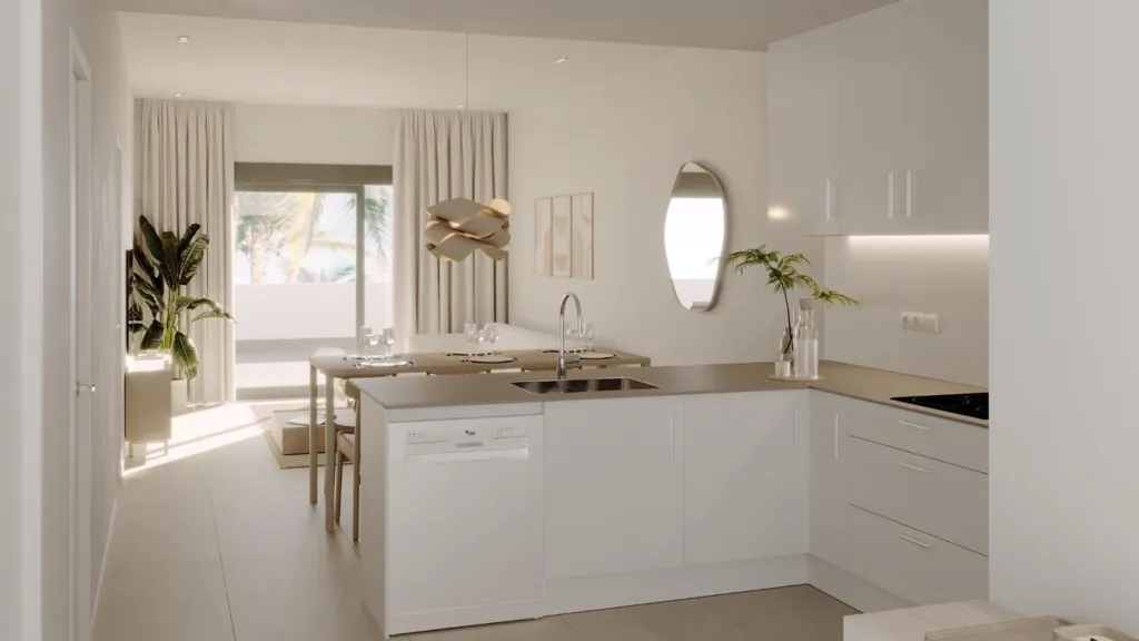 Cuisine - New-Build Apartment with Pool in La Nucía