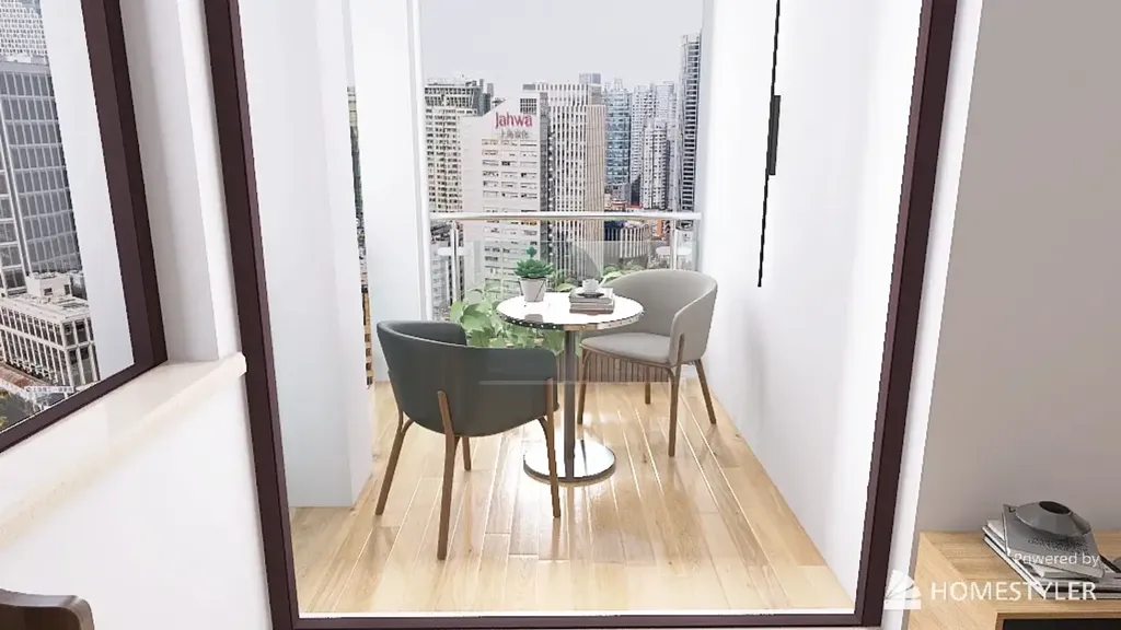 Balcon - New Class A4 Apartment with Terrace in Florence