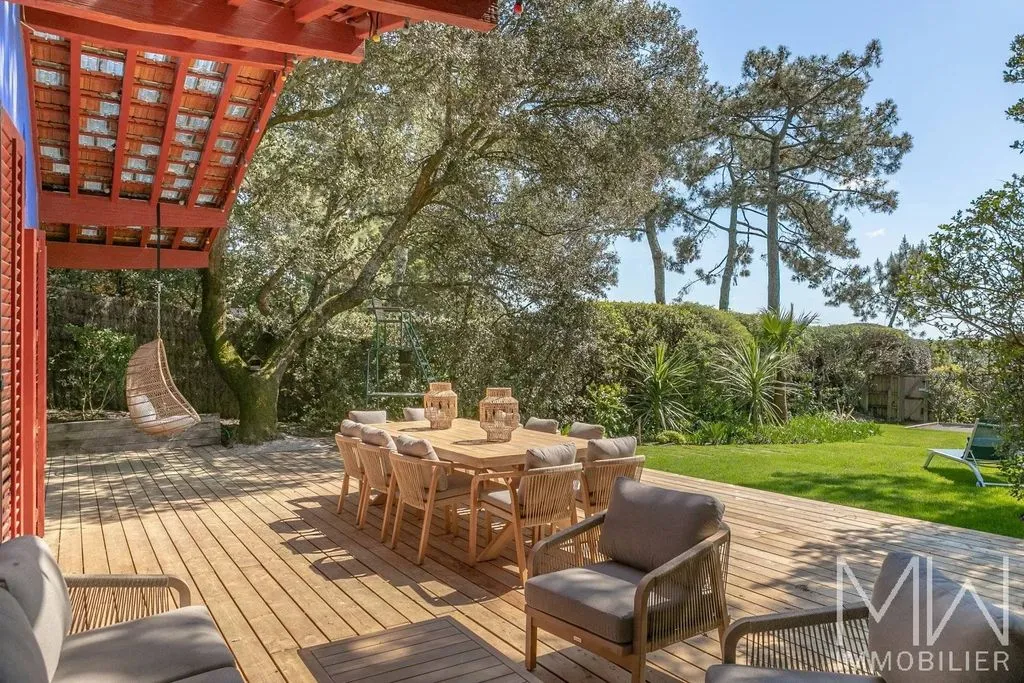 Terrace - Restored Villa with Beach Access in Cap Ferret
