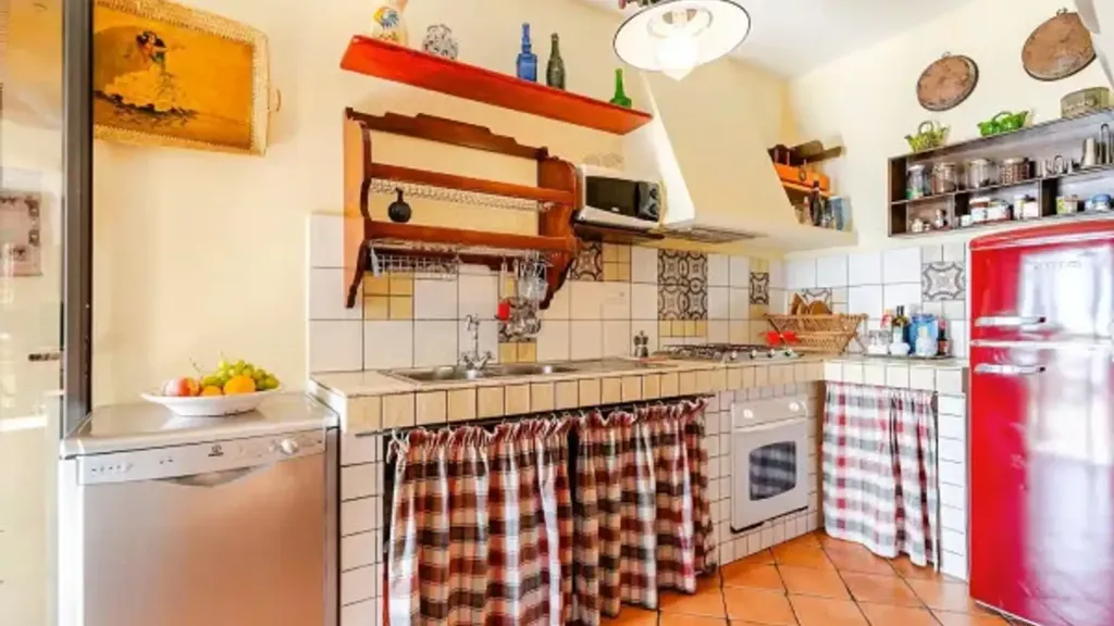Kitchen - Villa with Seafront Access in Maratea