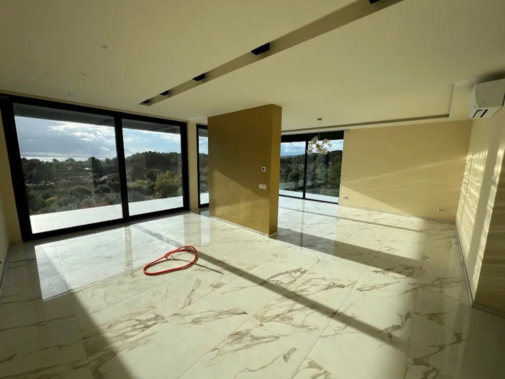 Séjour - Apartment with Sea View on First Floor in KRK