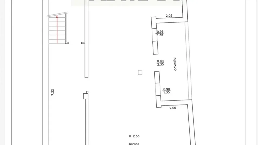 Plan - Spacious Apartment with Balcony in Ragusa
