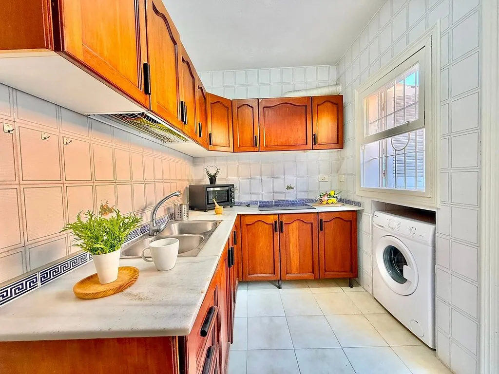 Cuisine - Duplex with Terrace and Garden in Lo Pagán