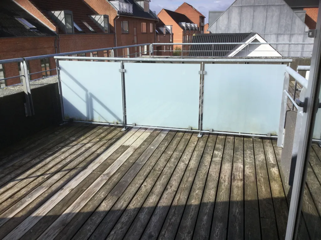 Balcon - 3-Bedroom Apartment with Balcony in Silkeborg Centre