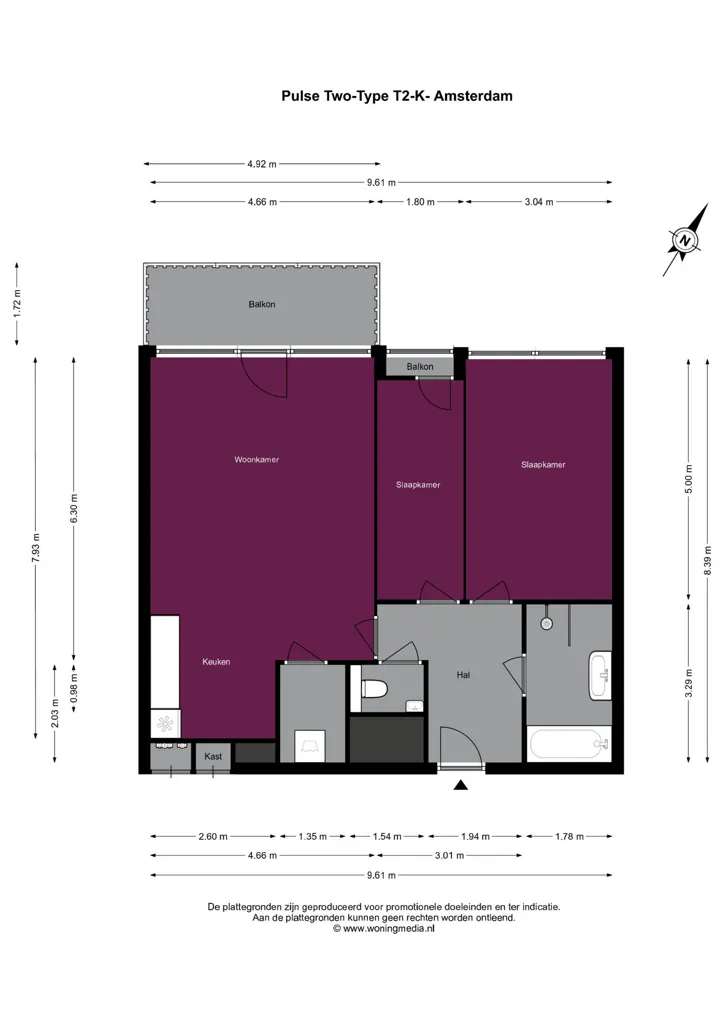 Plaan - North-Facing Apartment near Amsterdam Centraal