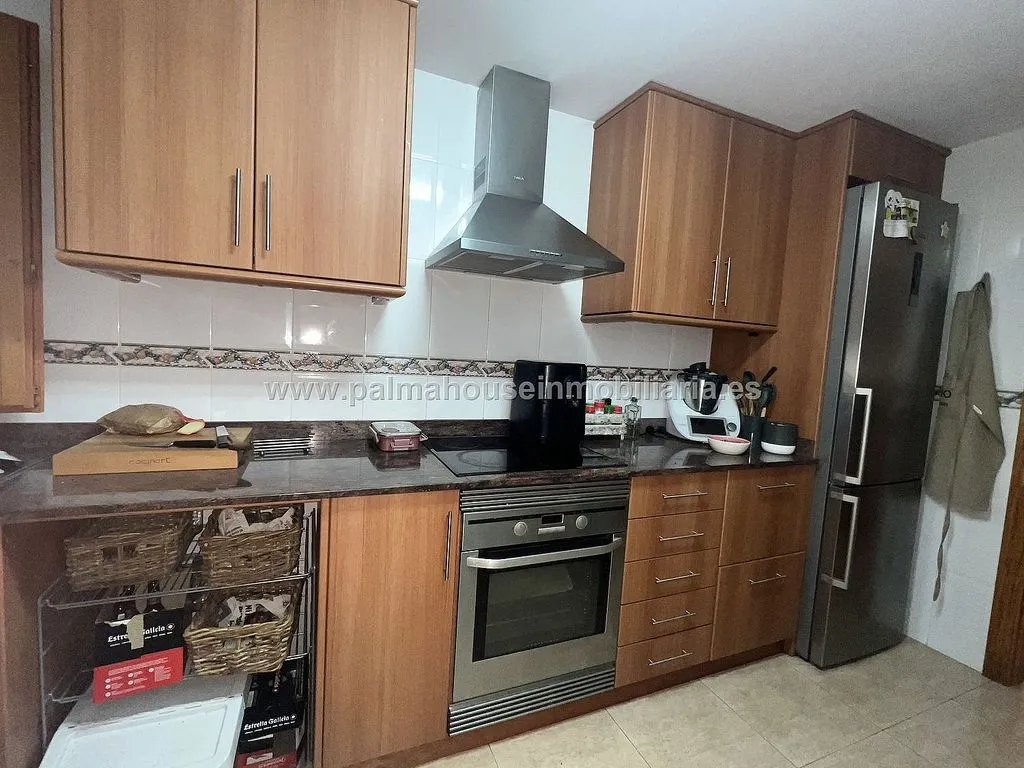 Cucina - Spacious Flat with Parking in Santa Margalida