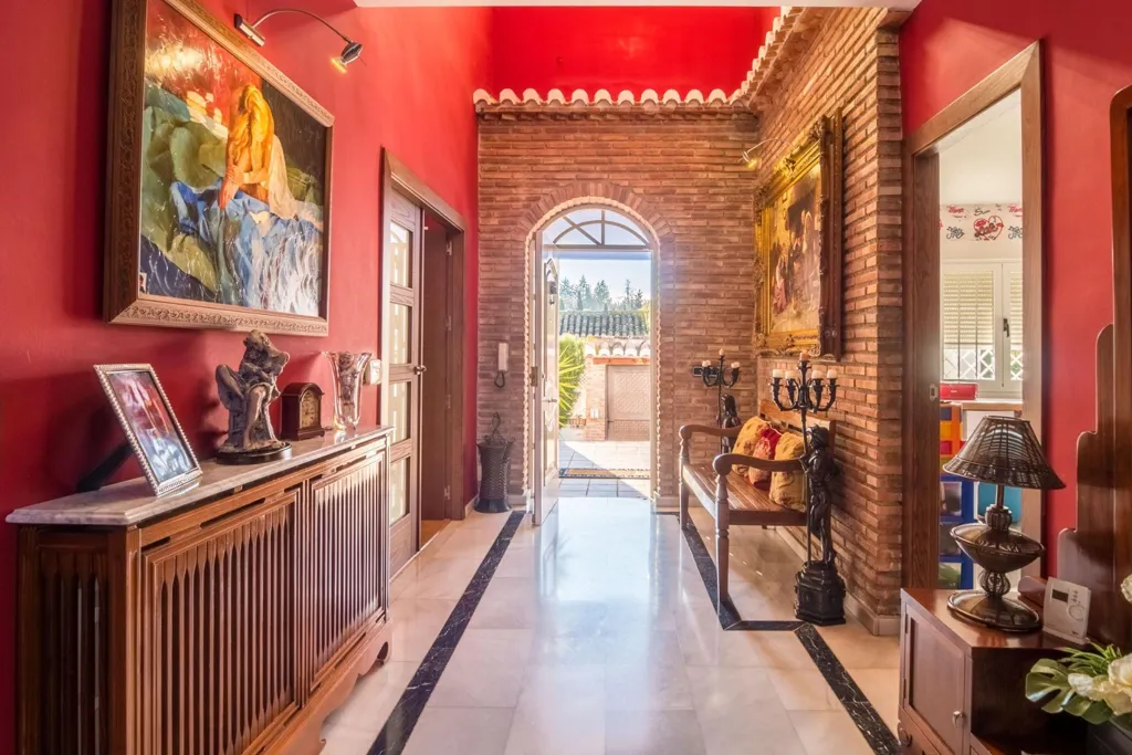 Entrée - Chalet with Cinema Space in Ogíjares, Granada