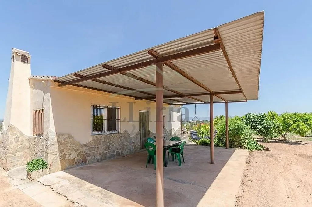Terrasse - Rustic Farmhouse with Pool in Villamarchante