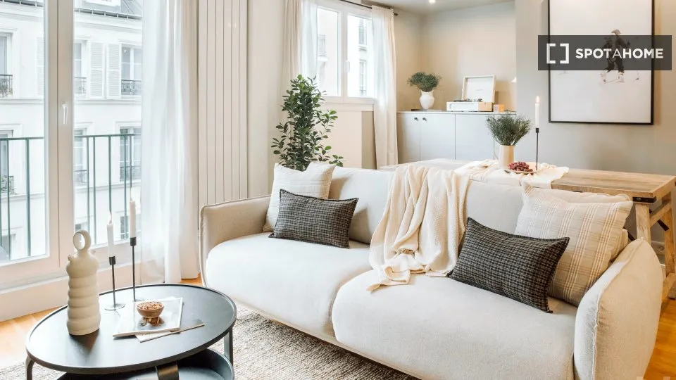 Soggiorno - 2-Bedroom Apartment in Legendre-Lévis, Paris
