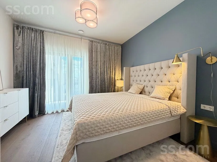 Chambres - Luxury 4-Bedroom Apartment with Balcony in Riga Centre