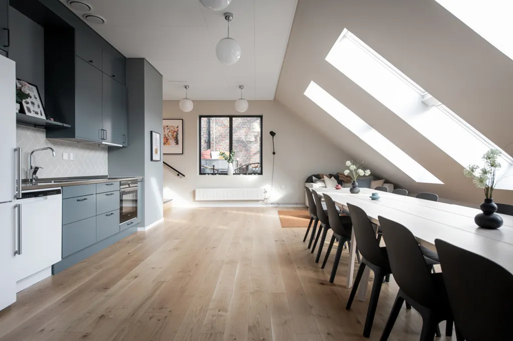 Salle à manger - Modern Apartment with Balcony in Göteborg