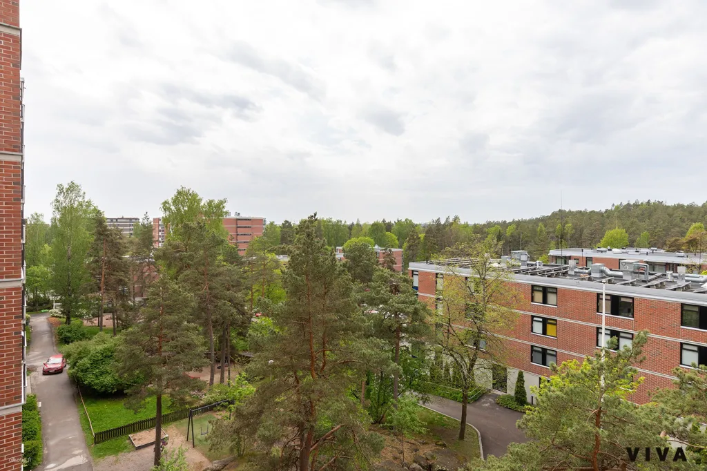 Õhuvaade - Apartment with Garden in Olari, Espoo