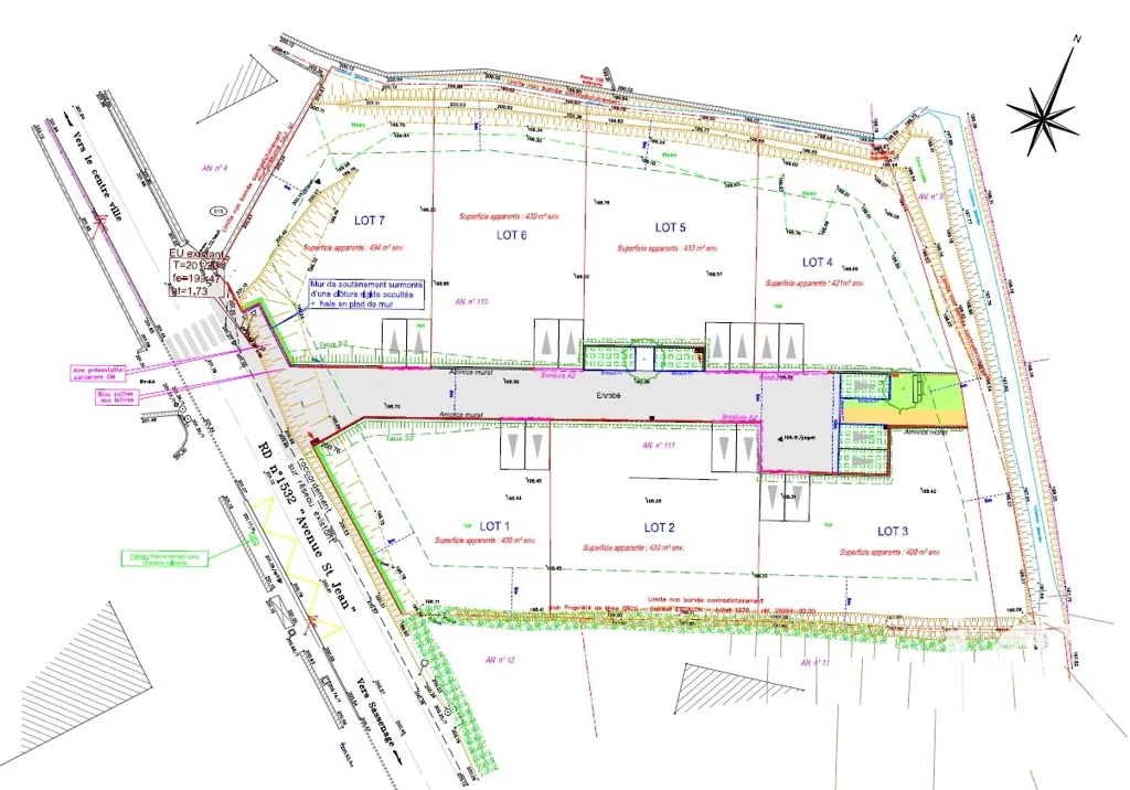 Plaan - Buildable Plot in Residential Noyarey