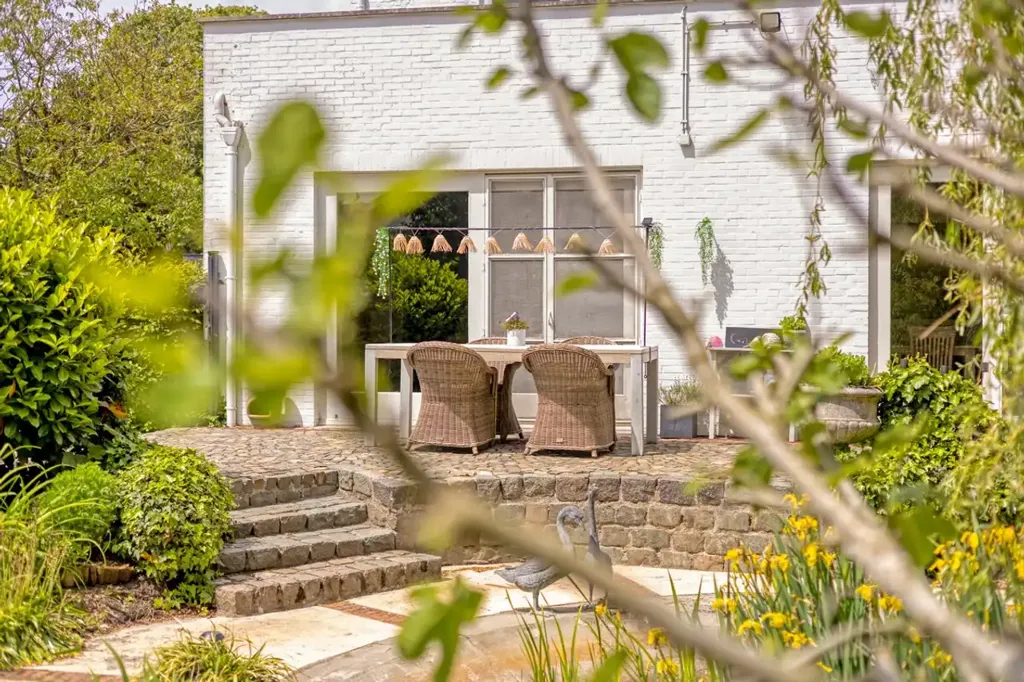 Jardin - Herenhuis Historique à Heppen