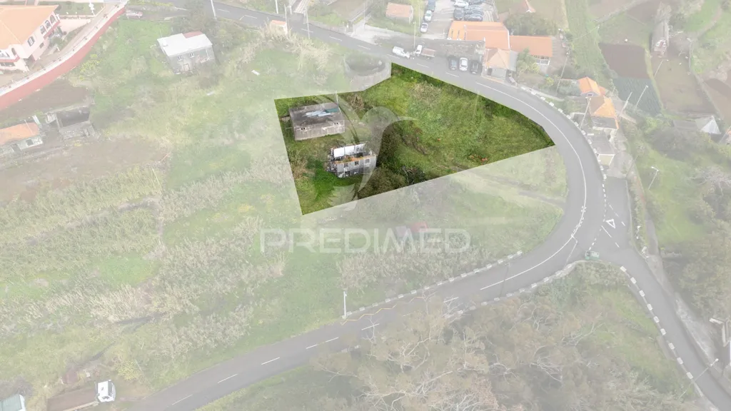 Õhuvaade - Construction Plot with Sea View in Caniço