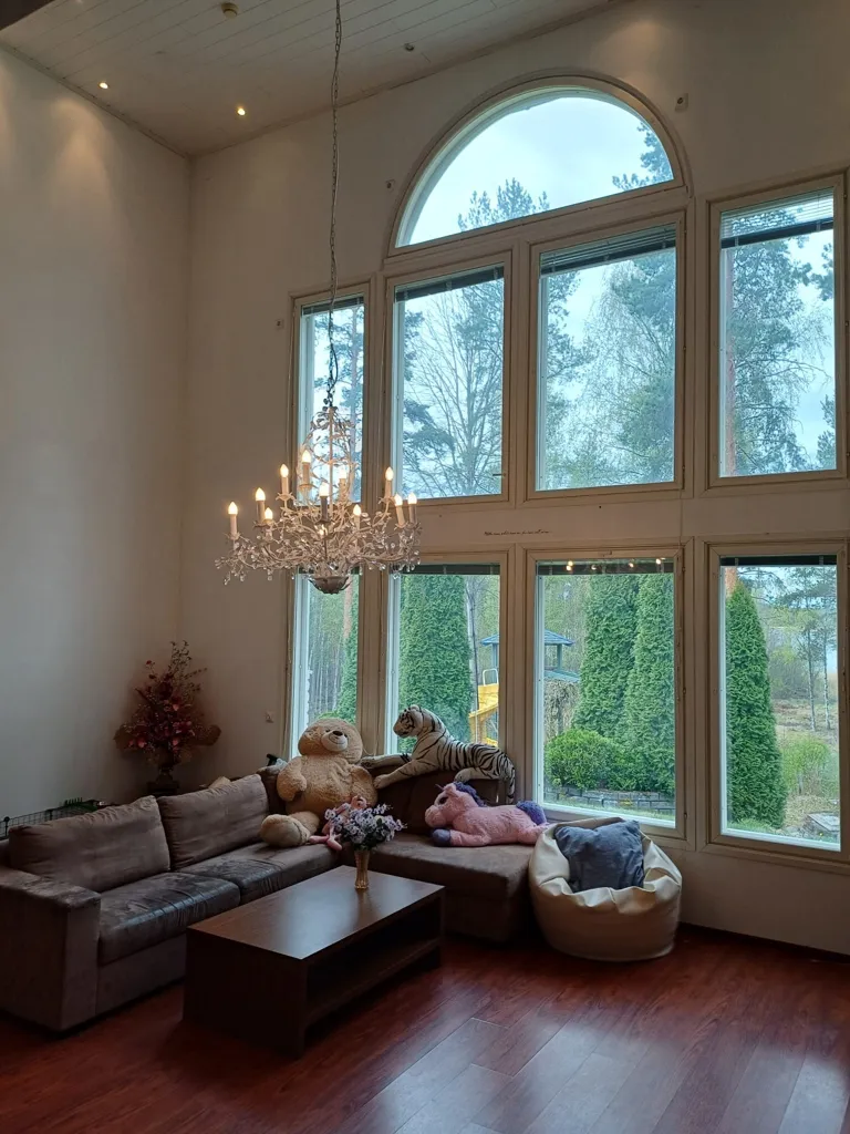 Soggiorno - Detached House with Lake View in Häyrilä