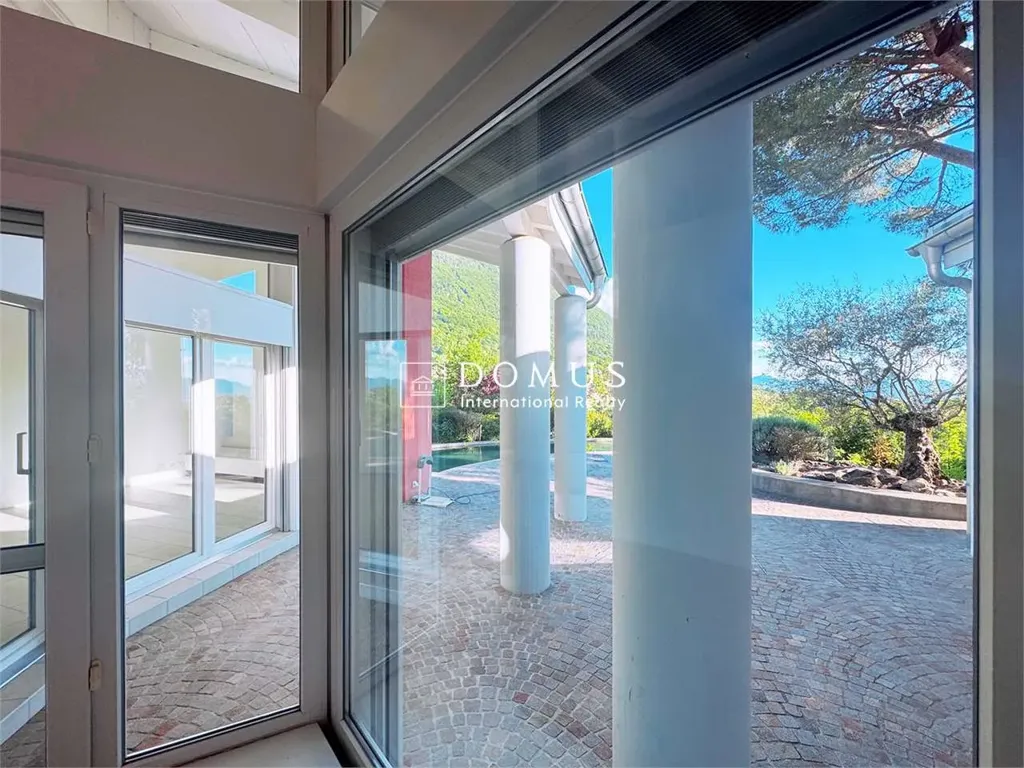 Terrace - Iconic Villa with Panoramic Views in Cadro