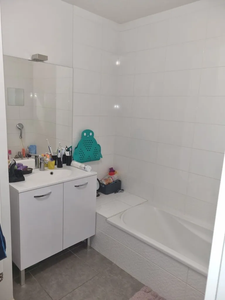 Salles de bain - Appartement T3 avec Jardin et Garage à Proximité des Commodités
