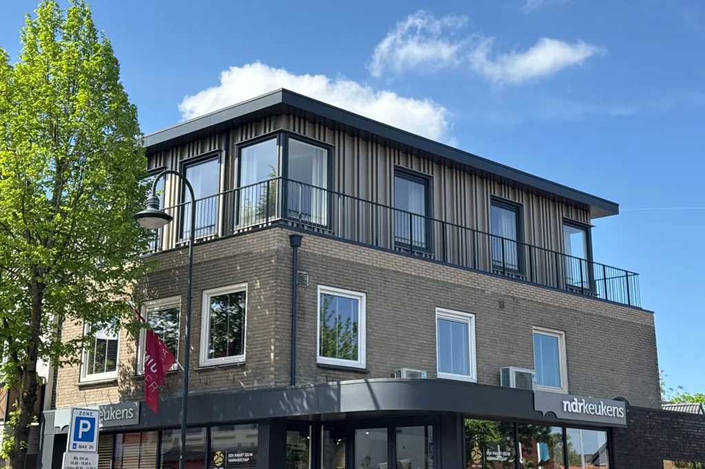 Exterior - Furnished 3-Bedroom Apartment with Terrace in Lunteren