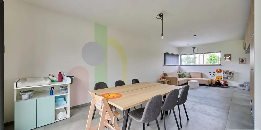 Söögituba - Modern Energy-Efficient House in Hechtel-Eksel