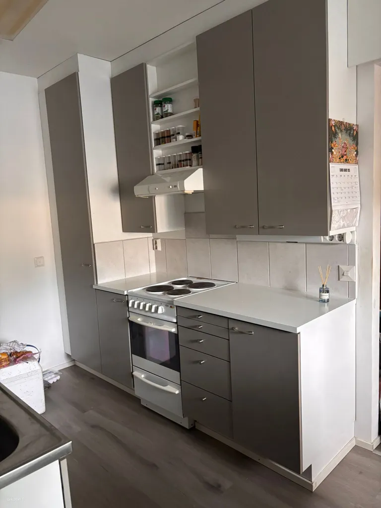 Cuisine - Spacious Terraced House with Sauna in Halikko