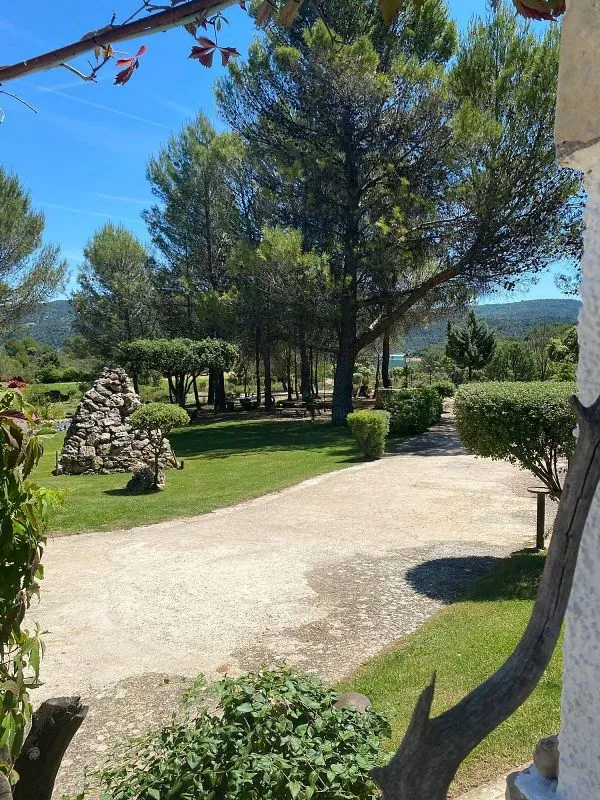 Jardin - Rustic Finca with Pool and Terrace in Durón