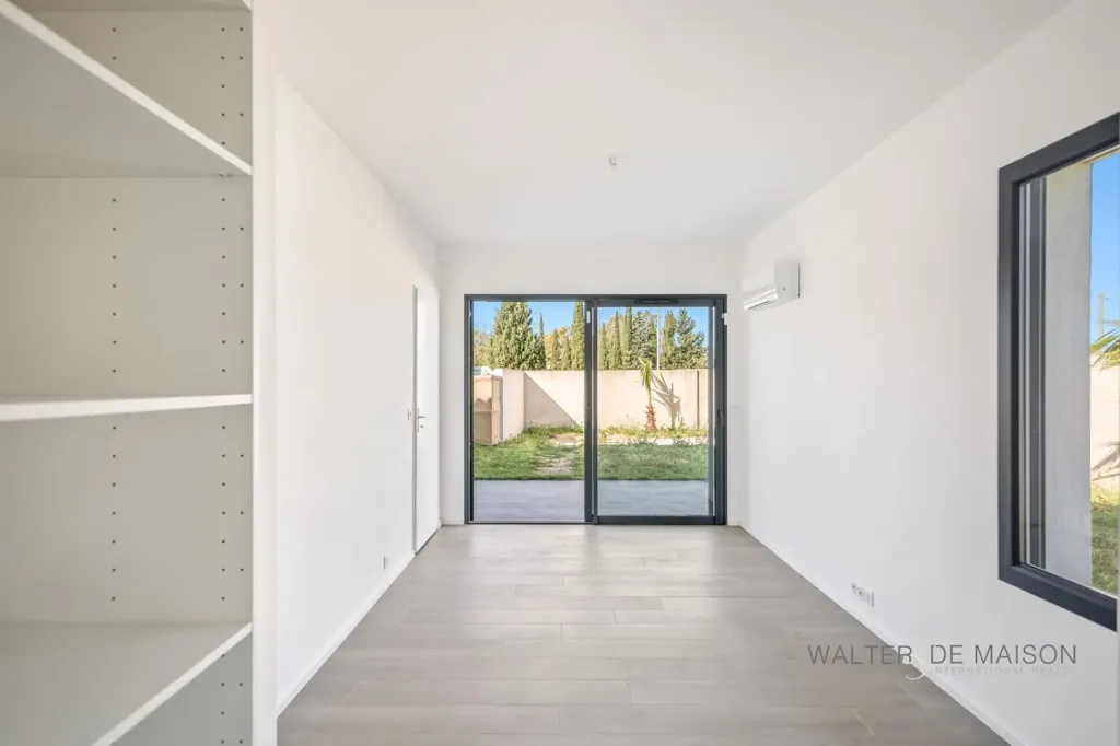 Entrée - Maison Contemporaine avec Jardin à La Crau