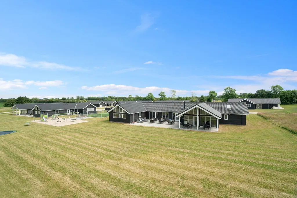 Vista aerea - Vacation Home with Pool near Grenå Strand