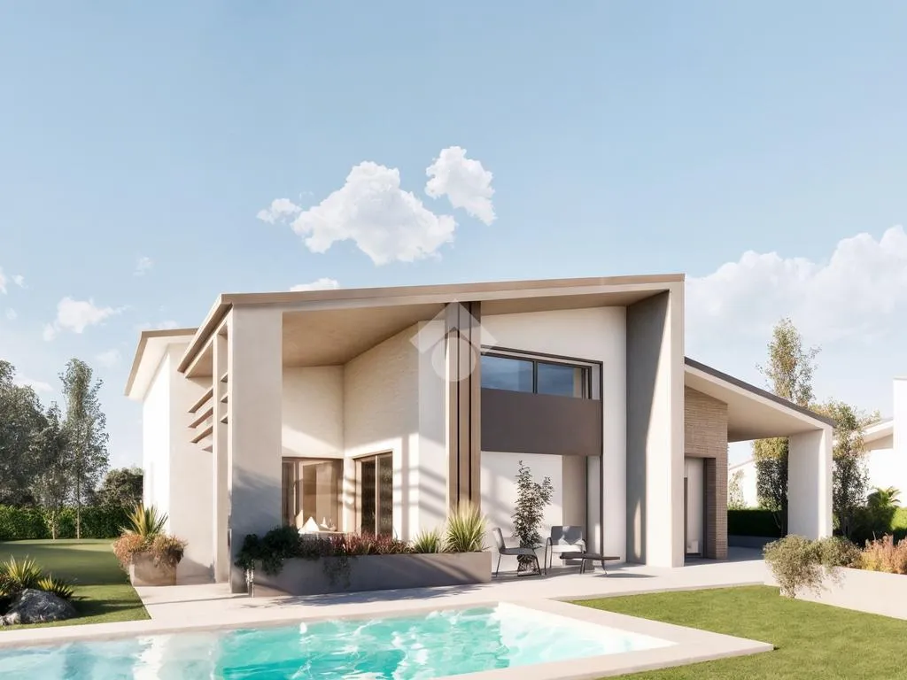 Contemporary Villa with Private Garden in Parma