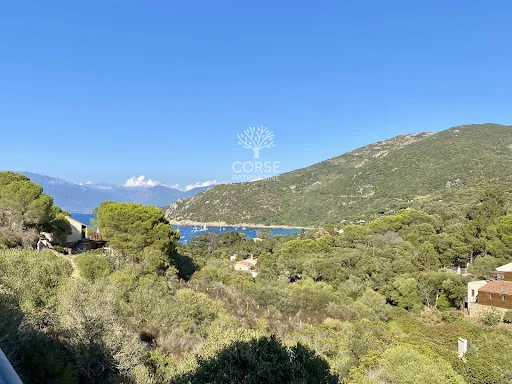 Terrasse - Maison de Luxe avec Vue sur la Baie à Campomoro