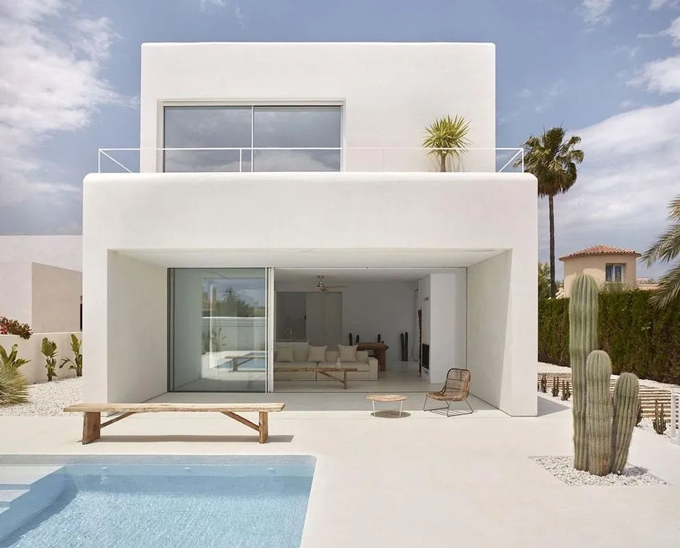 Pool - Modern Villa with Pool in Estepona West