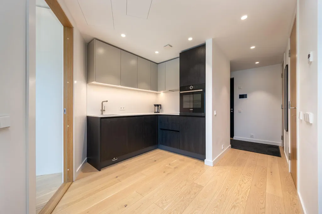 Cuisine - Penthouse with South-Facing Balcony in North Tallinn