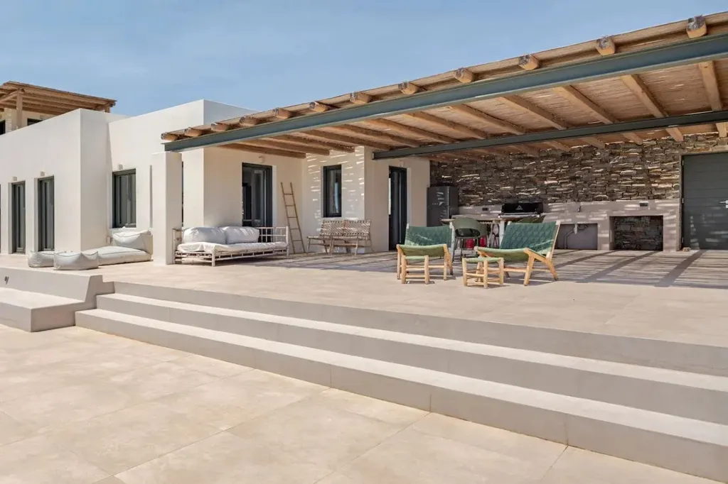 Terrasse - Contemporary Cycladic House with Pool in Paros