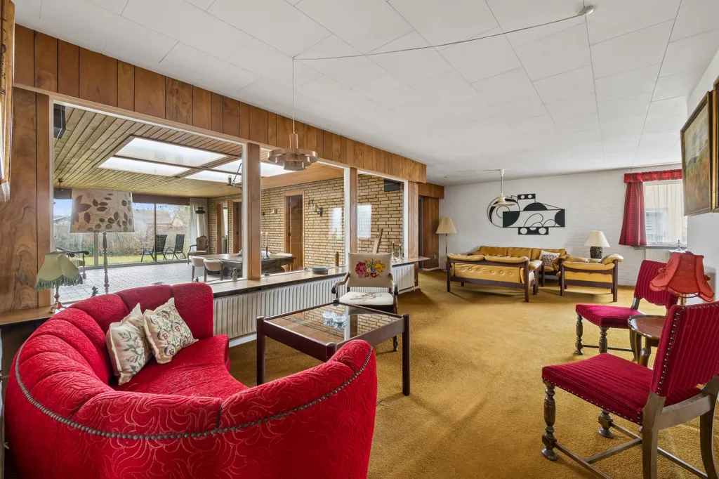 Séjour - Spacious Villa with Garden in Vinderup