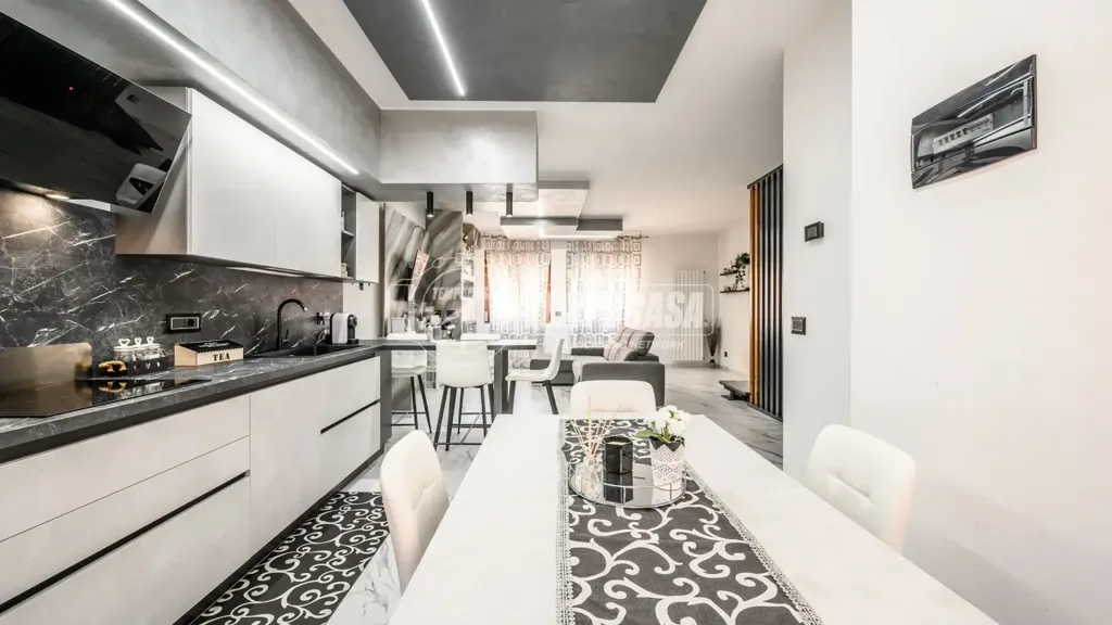 Köök - Panoramic Apartment with Garage in Vignola