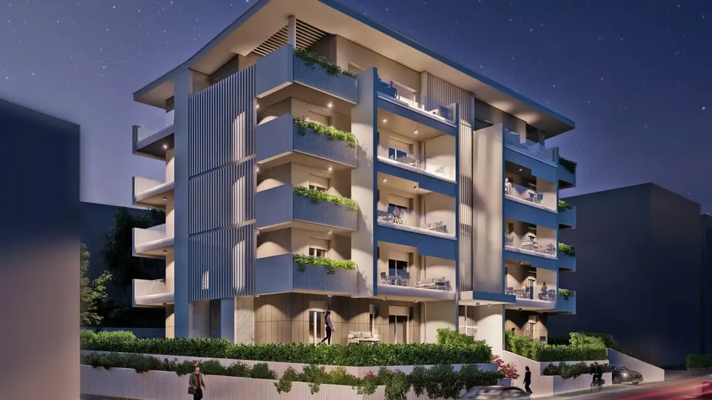 Exterior - Quadrilocale with Balconies in Pesaro