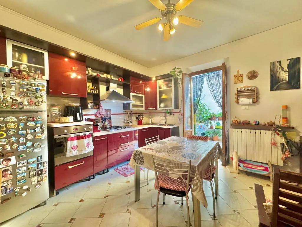 Köök - Apartment with Terrace in Florence