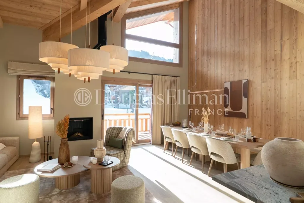 Elutuba - Duplex Chalet with Mountain View in Courchevel