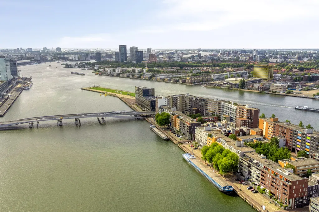 Vista aerea - Apartment with Water View in Amsterdam
