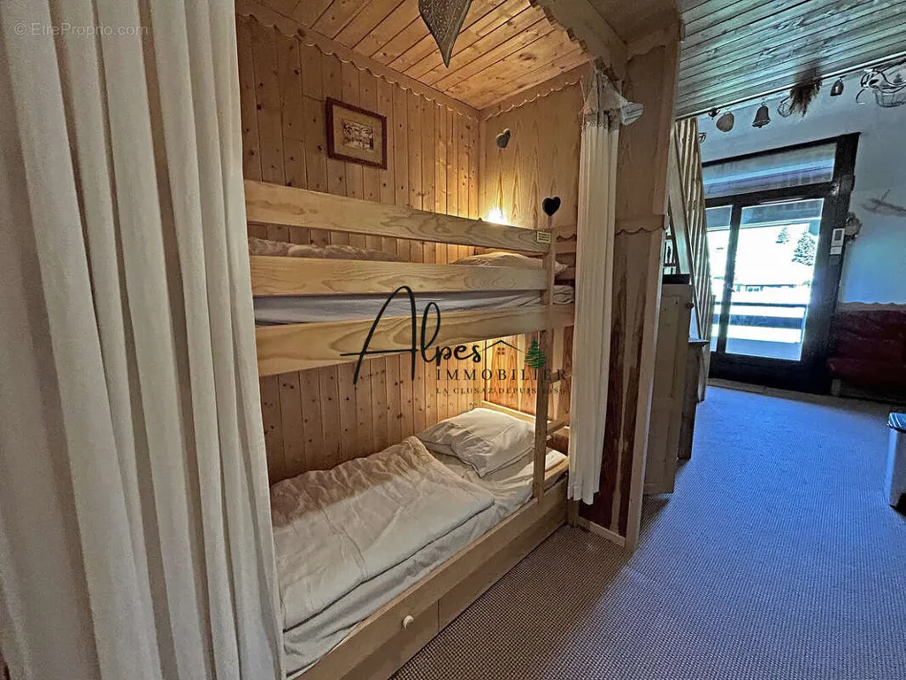 Camere da letto - Duplex Apartment with Ski View in Manigod