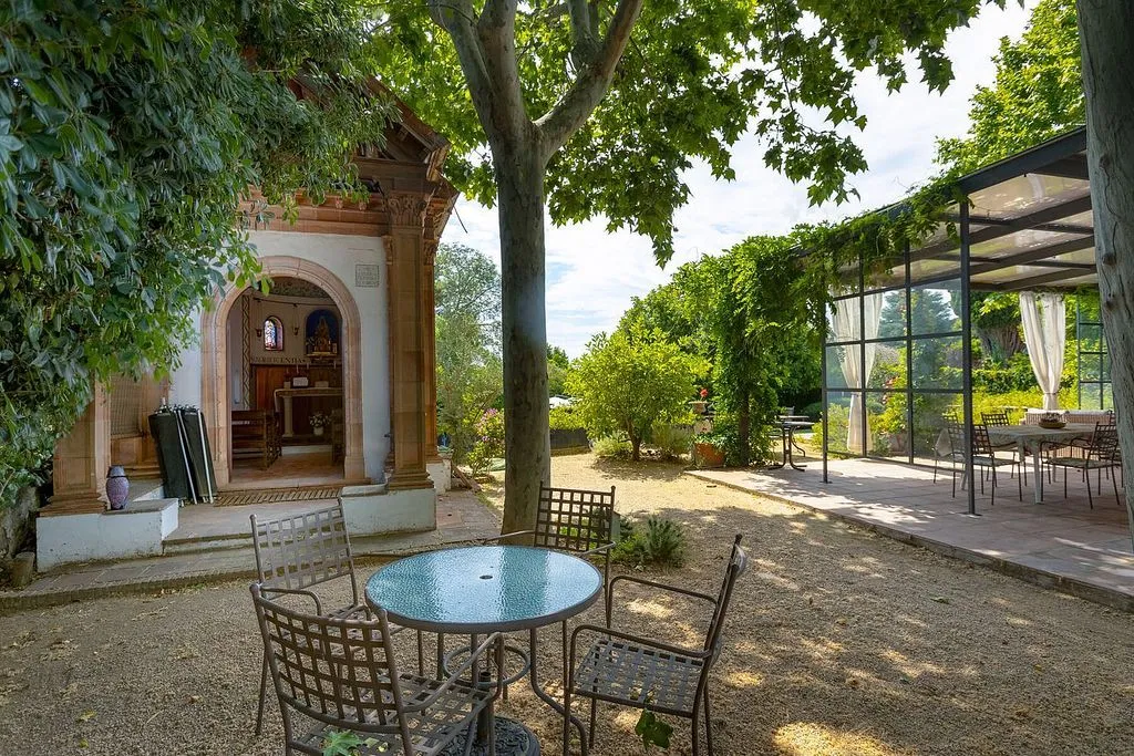 Terrasse - Luxury Detached House with Chapel in Argentona