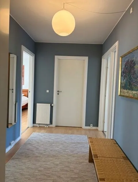 Hallway - Furnished Flat with Balcony in Copenhagen K
