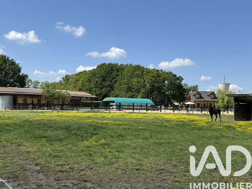 Jardin - Haras avec Chalet à Sancoins