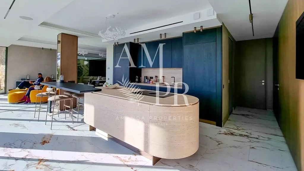 Cuisine - Villa Luxe avec Vue Mer à Cannes